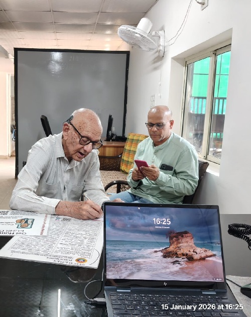 92 YO Veteran Blesses the Initiative